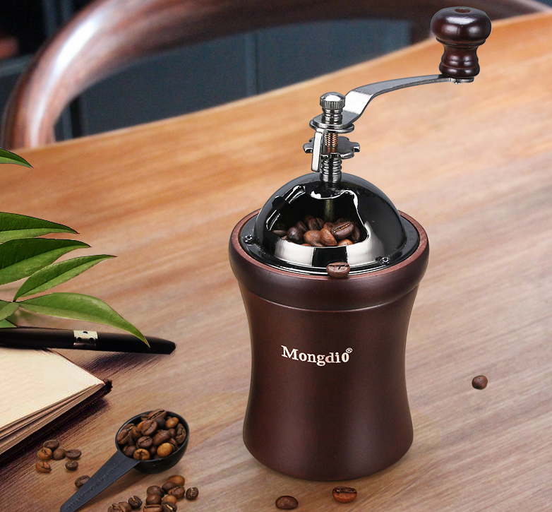 Mongdio 復古手搖咖啡豆研磨機
