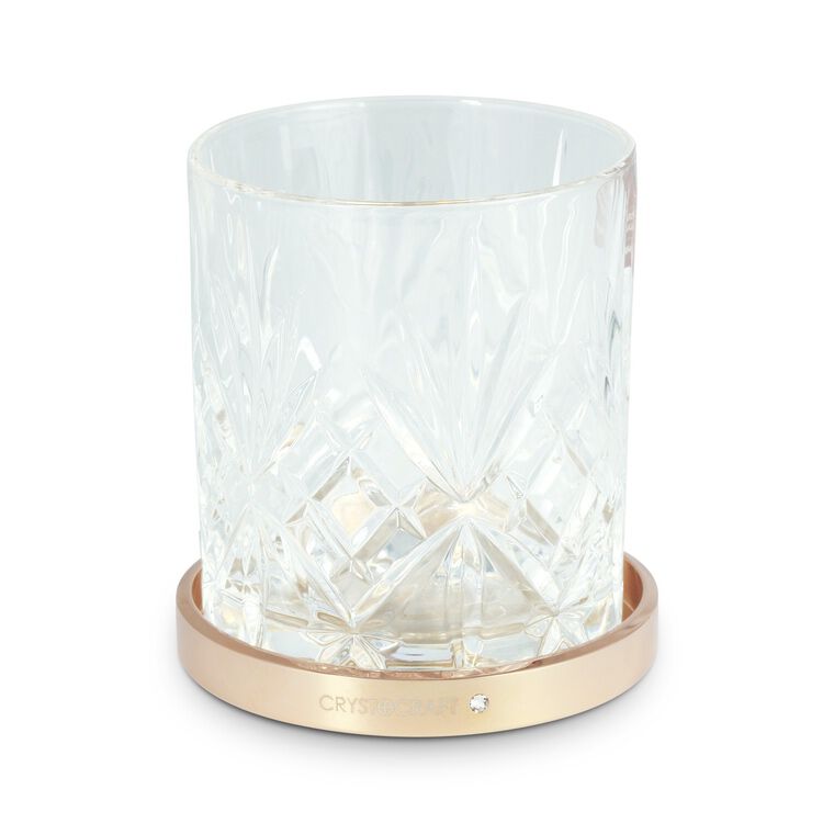 SMOOTH-SPIN Whiskey Glass